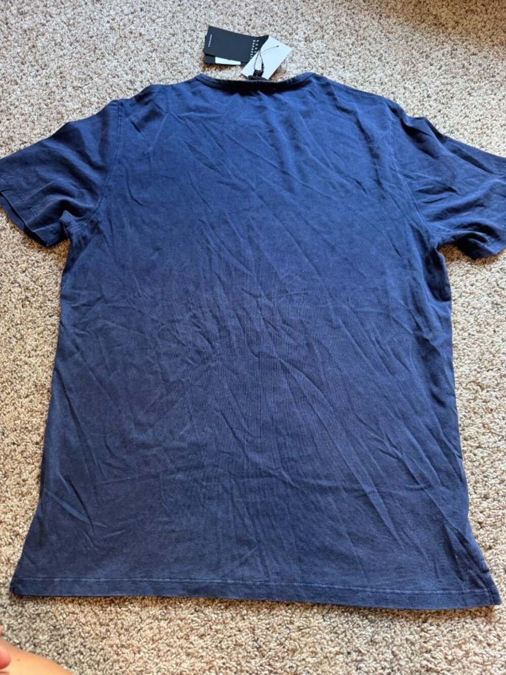 New Robert Barakett blue short-sleeve crewneck t-shirt sz medium